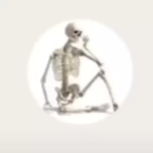This is the Avatar Image for the Skeleton (Packgod) AI Voice and Text to Speech Generator